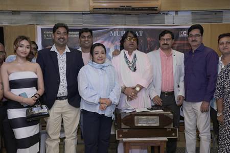 Muhurat Of Dr. Krishna Chouhan’s Film DAANV, Song Recorded In The Voices Of Deepa Narayan Jha And Tarannum Malik, Music Composed By Dilip Sen