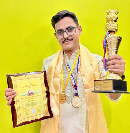 National Laurels: Asansol’s Celebrated Author Sourav Chakraborty Honored With ‘Bharat Gaurav Samman 2026’