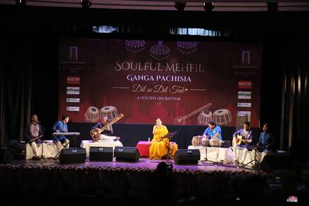 GANGA PACHISIA – A Versatile Voice Blending Indian Musical Heritage with Devotion, Grace and Melody with her ‘Soulful Mefil’