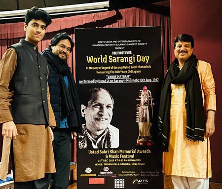 Arham Khan – Grandson Disciple of Sarangi Samrat Ustad Sabri Khansahb