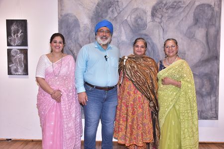 Between Surface And Depth: The Inner Landscapes An Exhibition By Bharti Verma And Ruchi Chadha