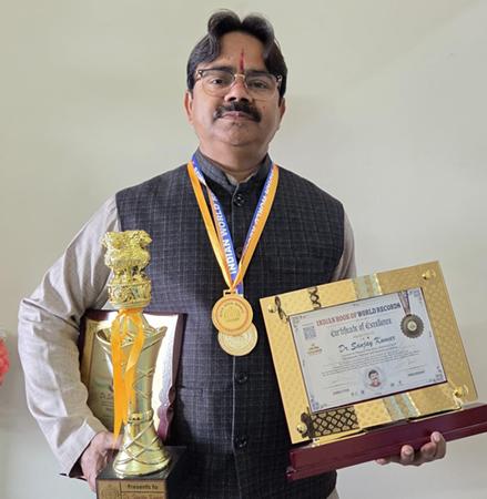 Dr. Sanjay Kumar Honoured With Bharat Gaurav Samman For Outstanding Contribution To Sports And Society