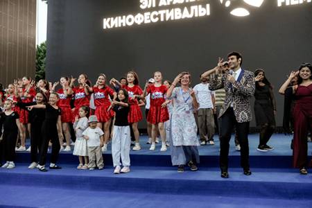 Sandip Soparrkar At Bishkek International Film Festival In Kyrgyzstan